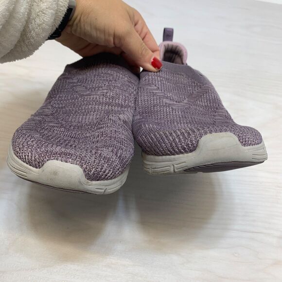 Skechers Women's Arch Fit Vista Inspiration Slip On Shoes Purple Size: 10 - Picture 5 of 10